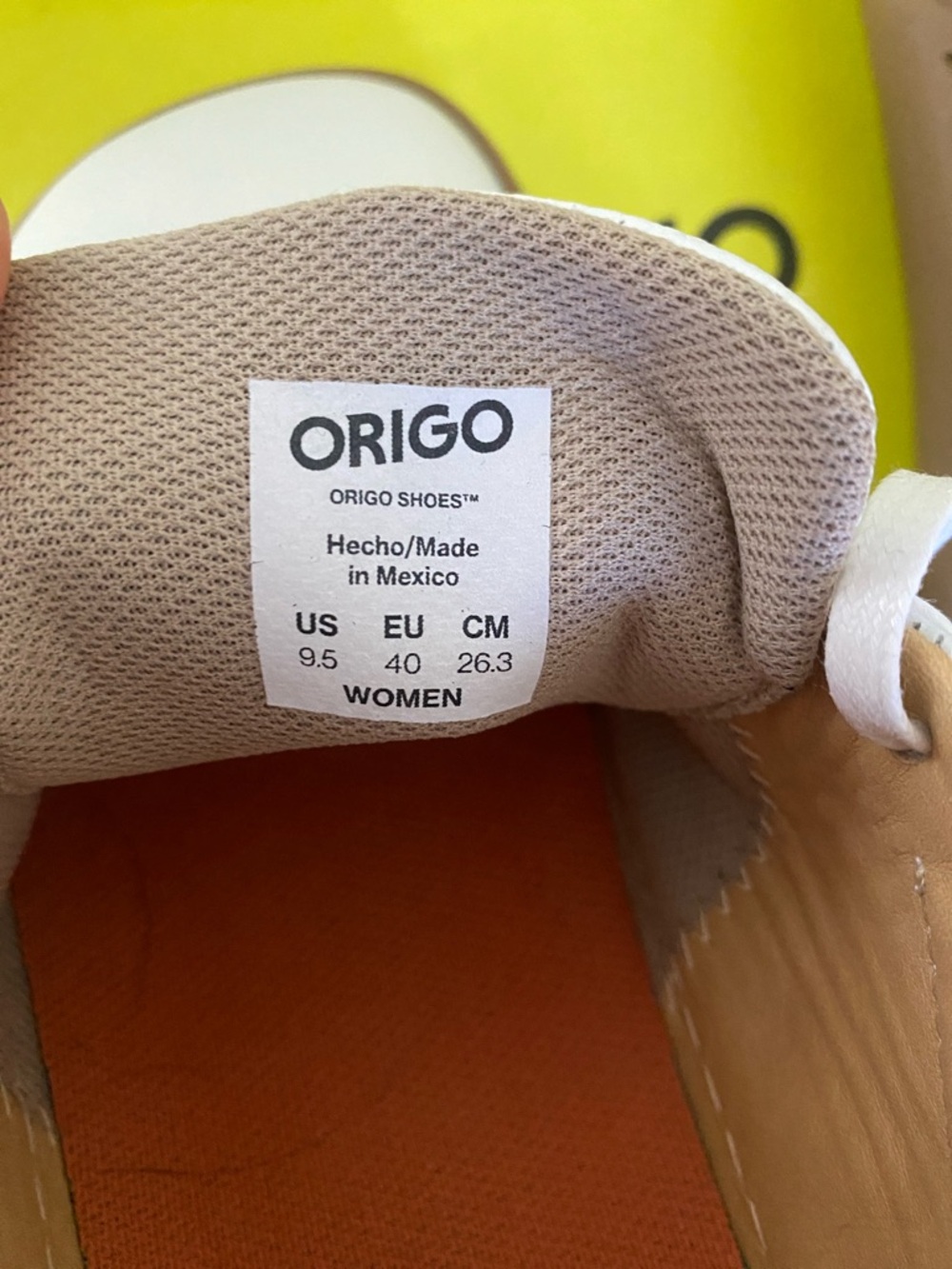 Women’s Zero Drop Barefoot Style Origo White Leather Lace-Up Sneakers - Picture 2 of 4
